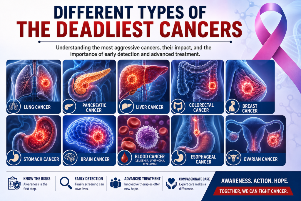 Learn About the Different Types of the Deadliest Cancers