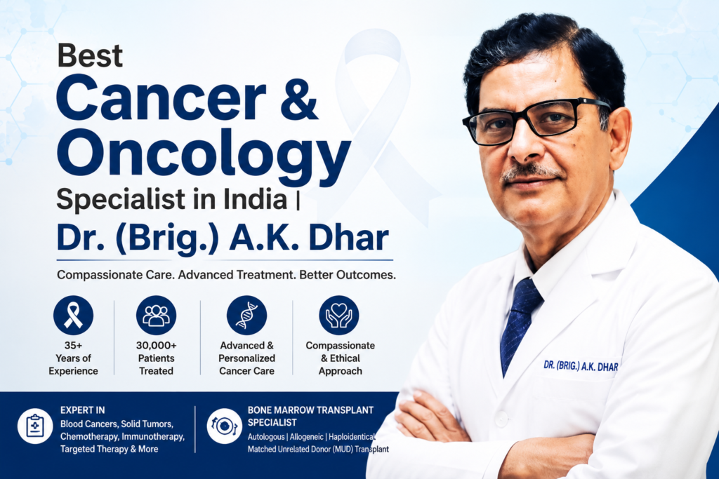 Best Cancer & Oncology Specialist in India | Dr. (Brig.) A.K. Dhar